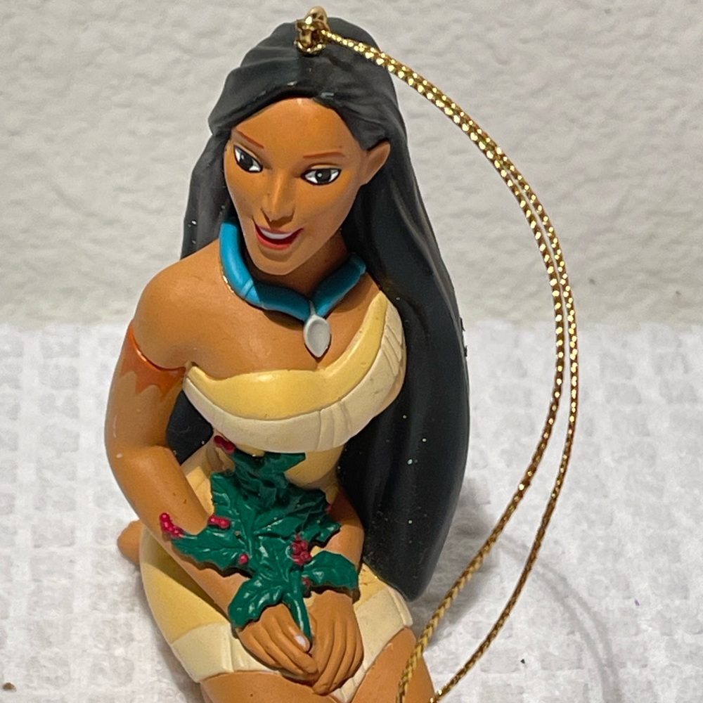 Disney Pocahontas and Meeko Ornaments Grolier Collectibles